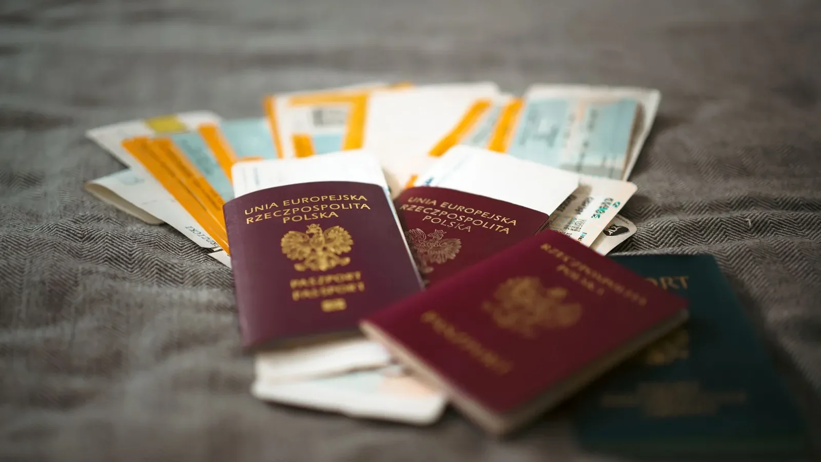 Open passport showing multiple visa stamps from different countries